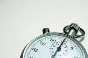 stopwatch tracking time