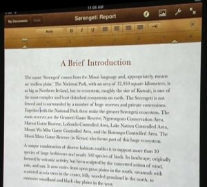 iPad Pages Workflow
