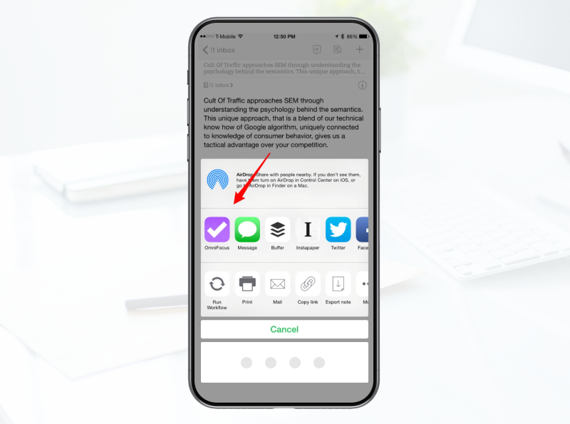 Evernote OS X Integration 3