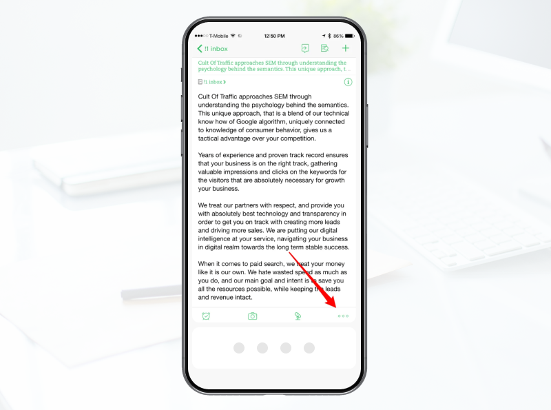 Evernote OS X Integration 2