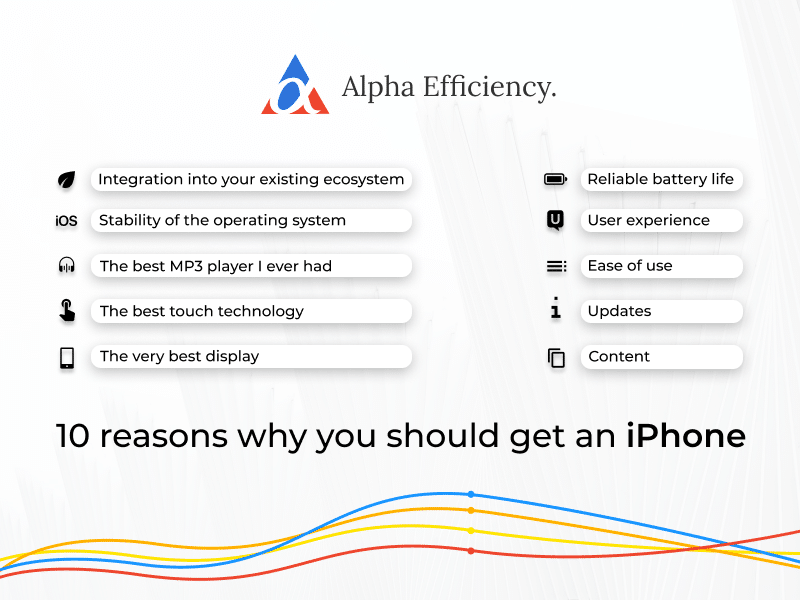 why iphone
