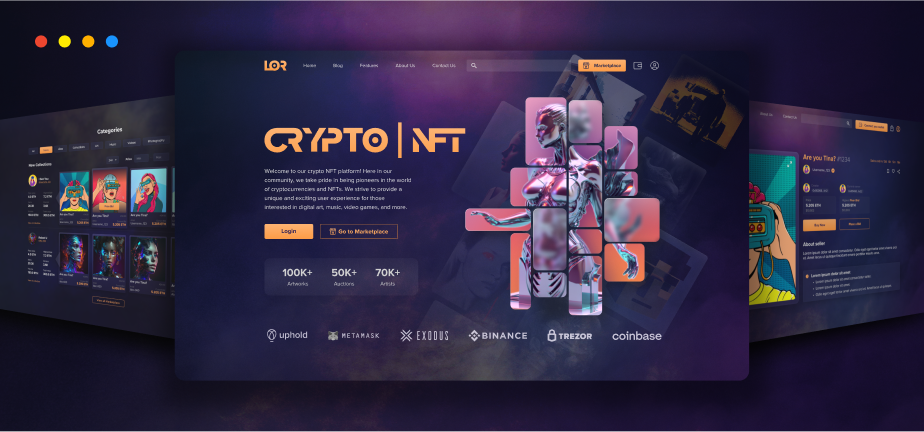 Crypto Web Design: Powerful ideas for your next project