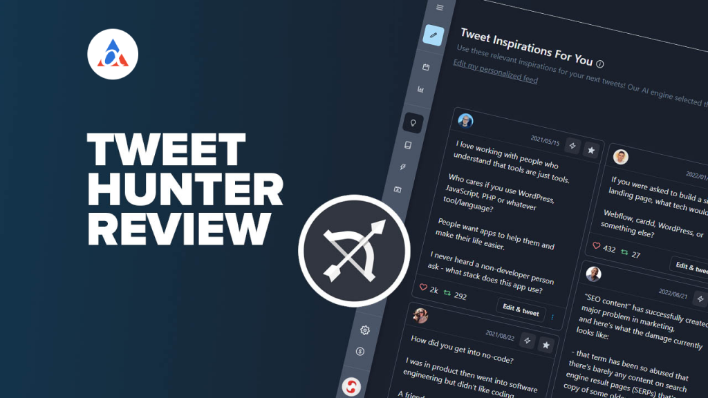 tweet hunter pro twitter tool review