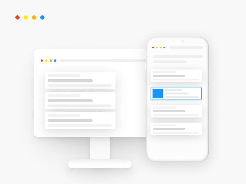 Rich snippets can show on mobile devices while not showing on desktop, and vice versa
