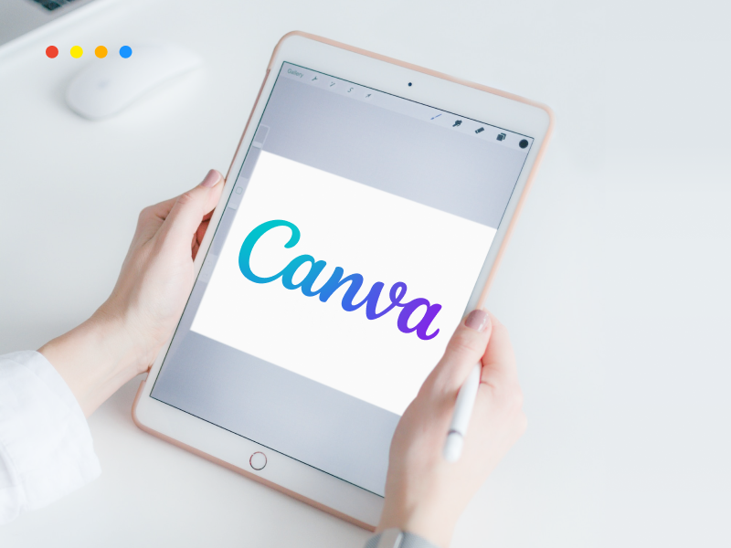 Using Canva for website design