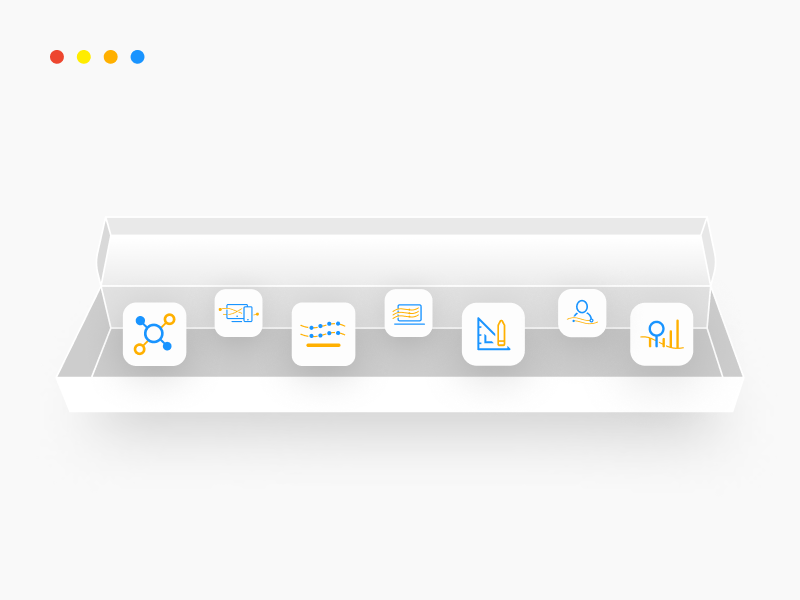Using icons to visually represent different content items is one of the nested content UX ideas to make your website more accessible and visually appealing.