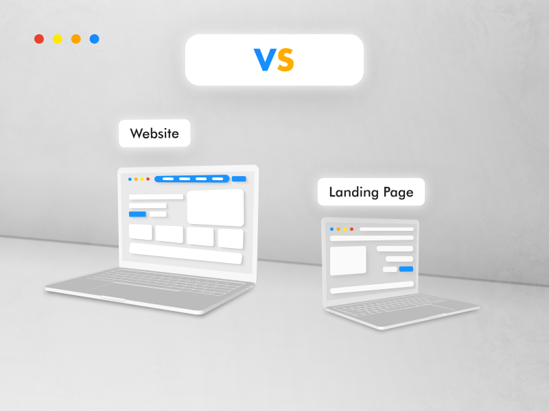 Landing Page Vs Website &#8211; In Which One Should You Invest More?
