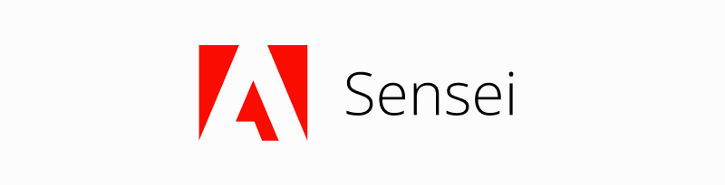 Adobe Sensei logo.