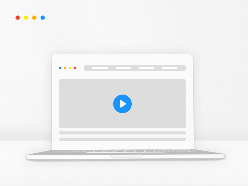 SaaS demo video.