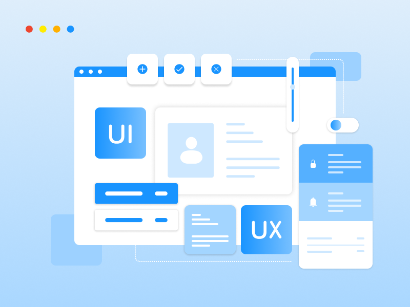 modernized website look