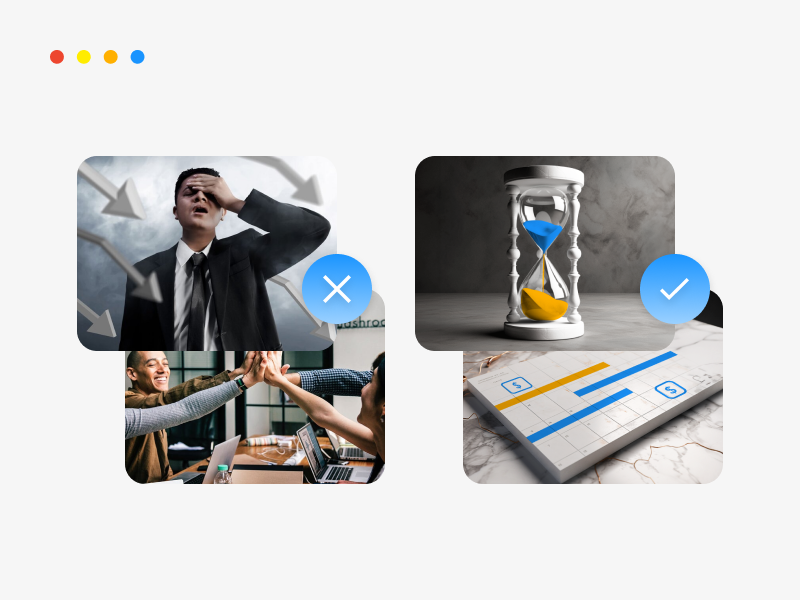 Branded images for website