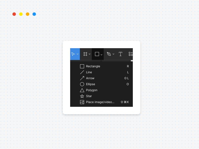 Shape tools - How to use Figma for web design