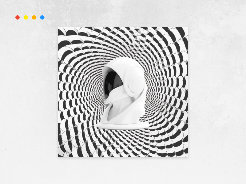Optical illusions for website design