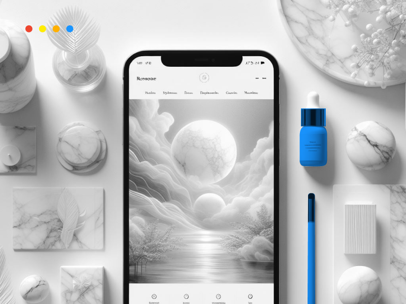 Responsive classy web design