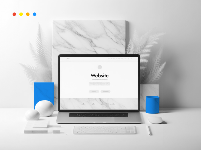 Simple website layouts
