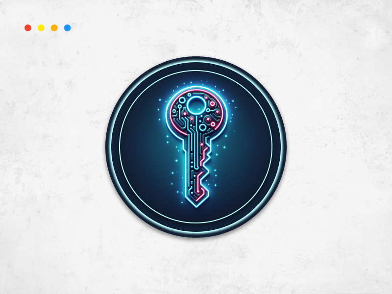 80s retro logo design example