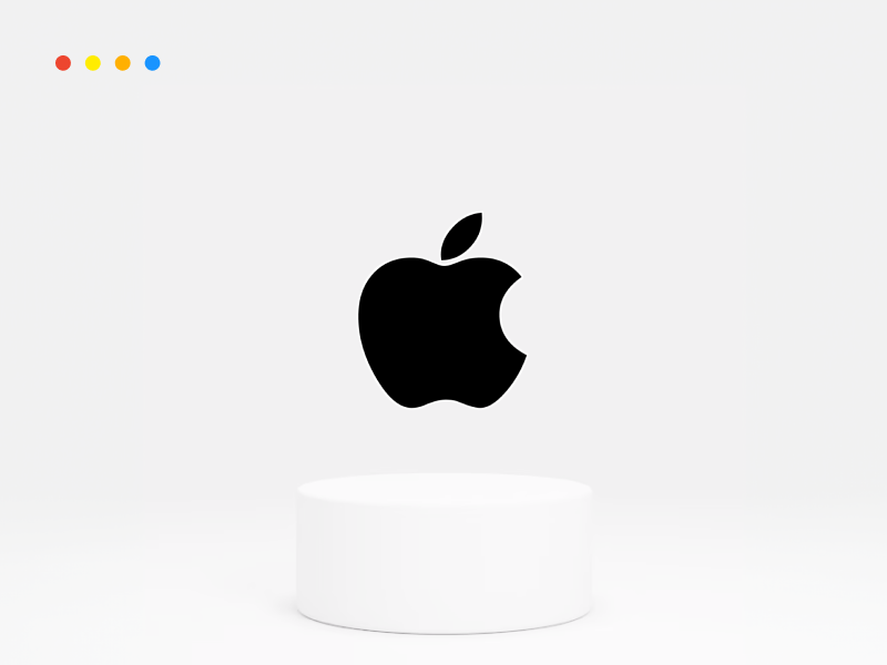 Apple logo example