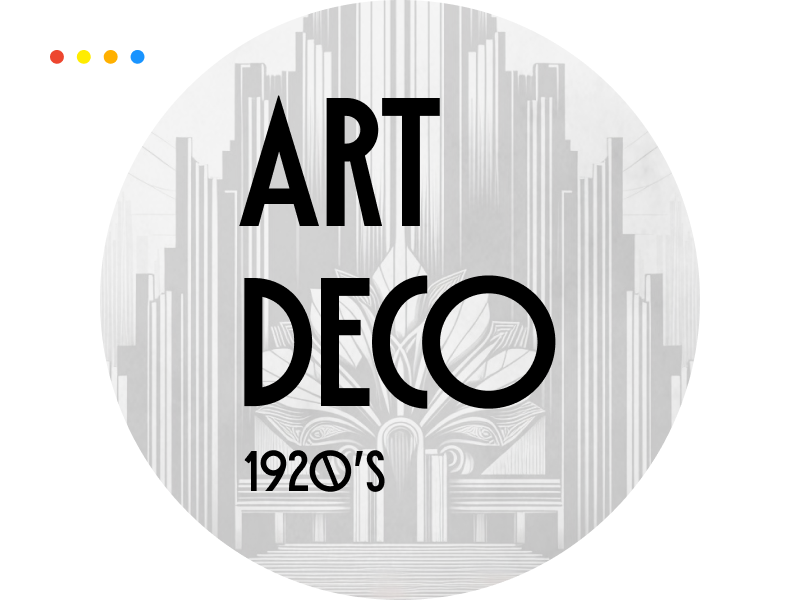Art Deco font trends