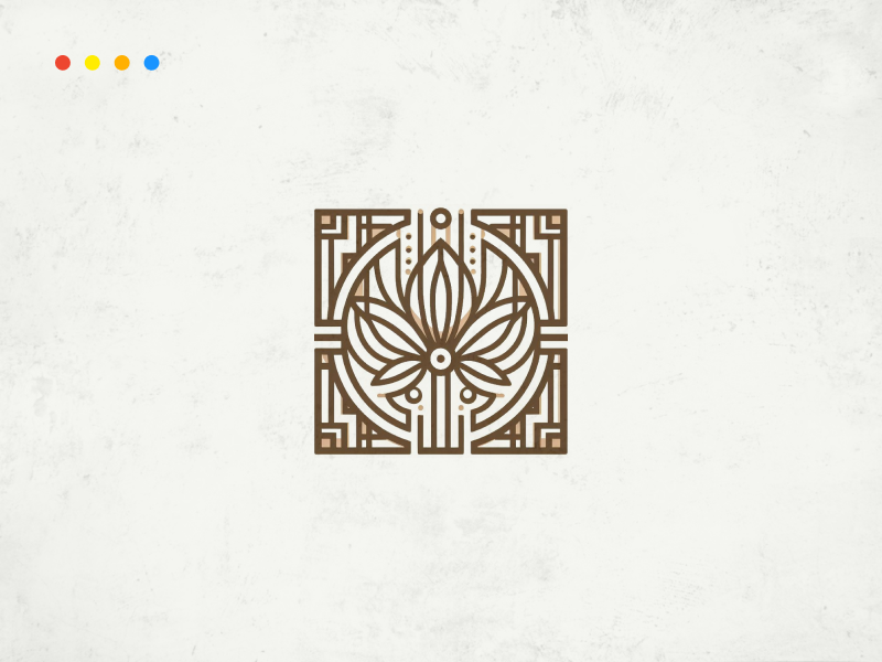 Art Deco logo example