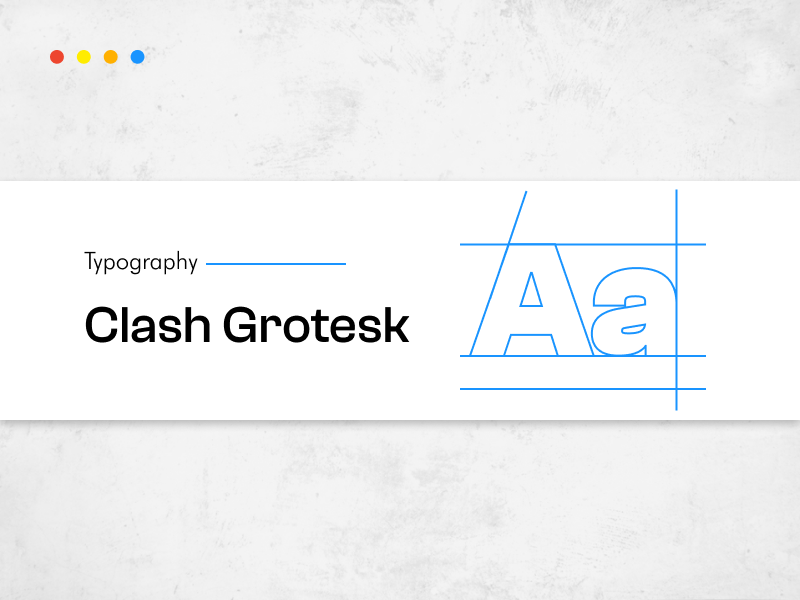 Clash Grotesk font
