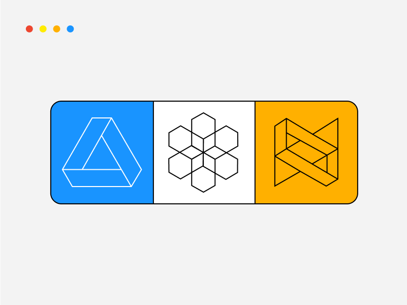 Creating geometric logos