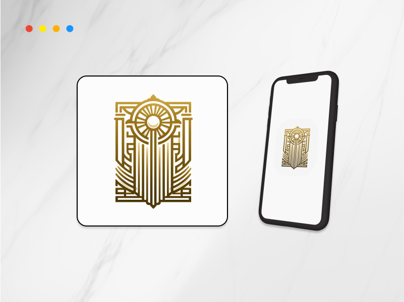Frames examples for logo design
