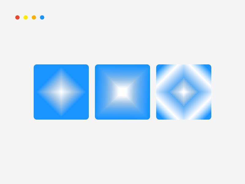 Freeform gradient example