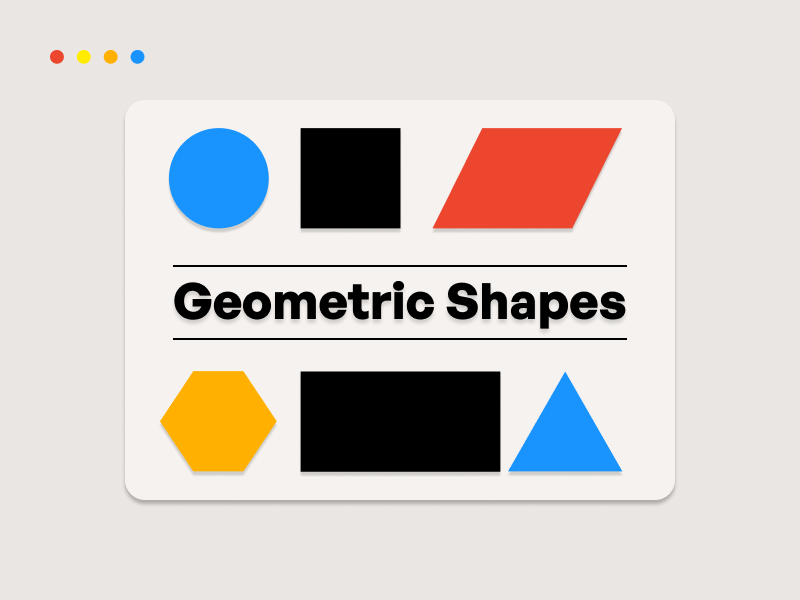 Geometric shapes you can use for logos