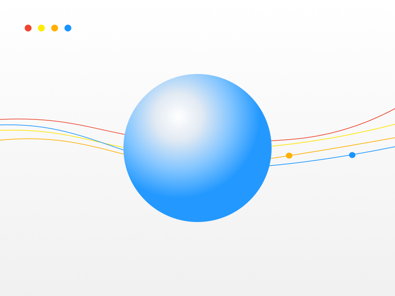 Gradient graphic design
