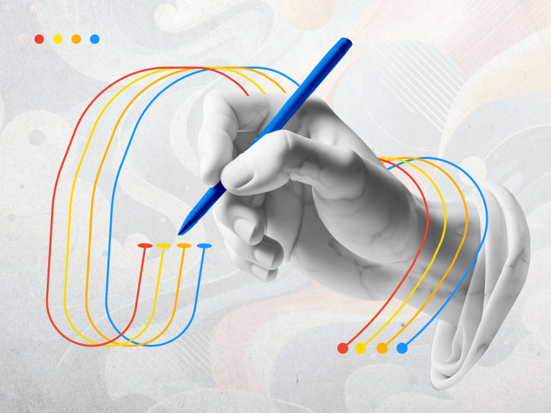Hand-drawn logo