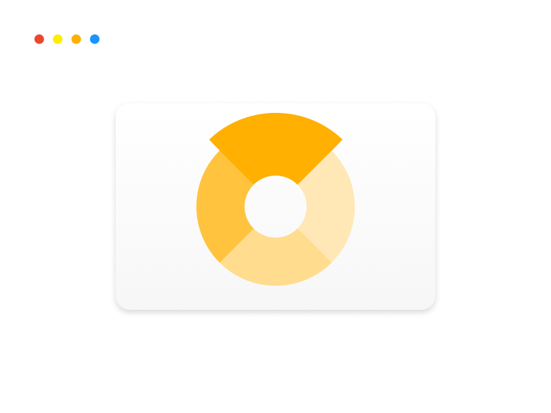 Monochrome color scheme example