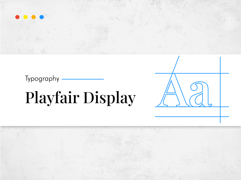 Playfair Display - one of the best fonts for SaaS websites
