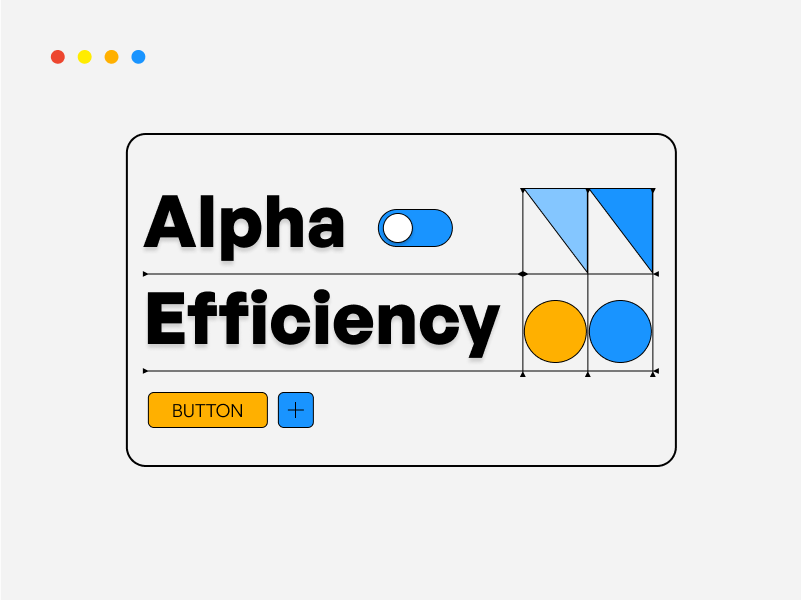 Using geometric shapes to draw attention to key areas