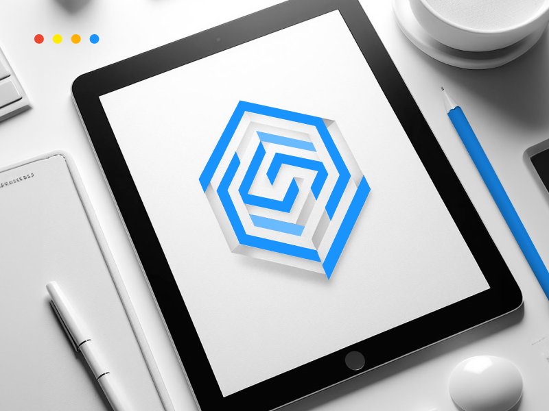 geometric logo example