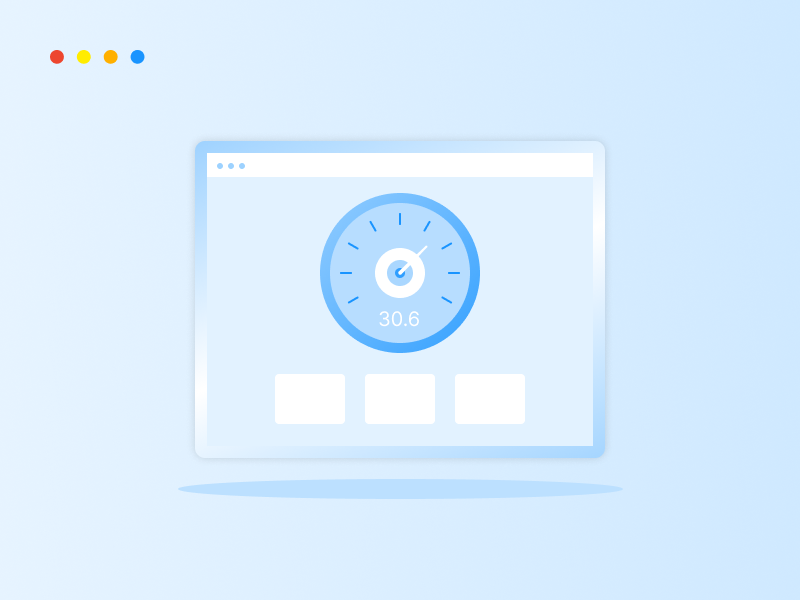 Measuring page speed