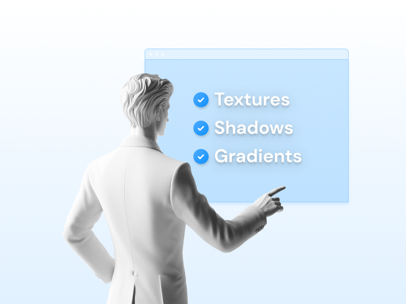 Skeuomorphism characteristics