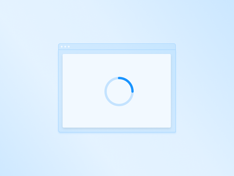 Slow loading time example