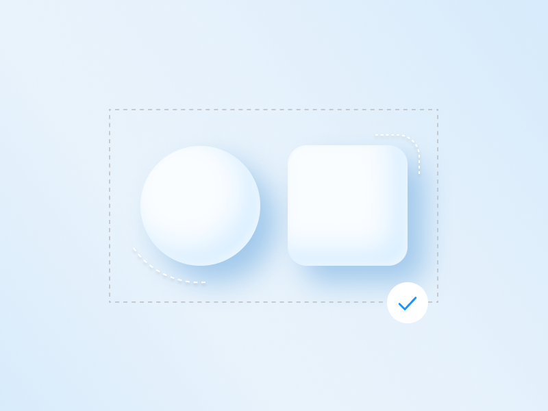 Using round shapes in your user interface.