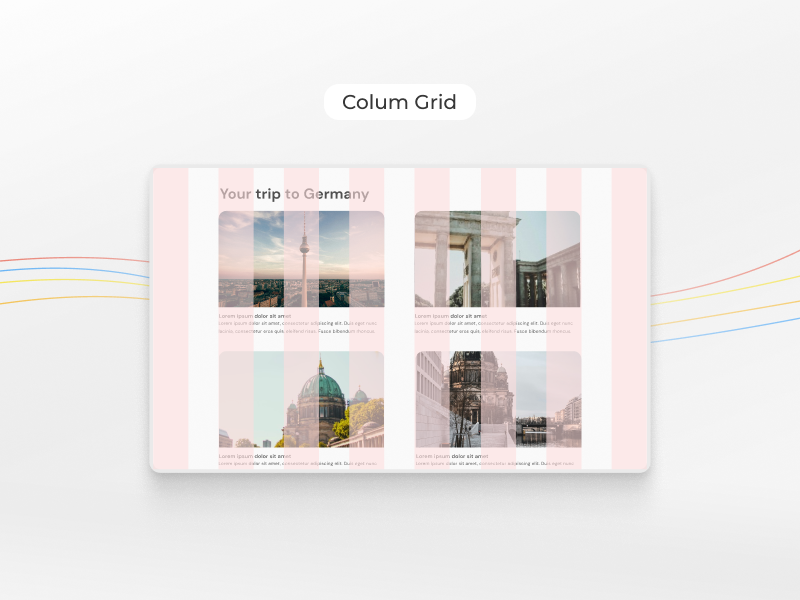 Column grid