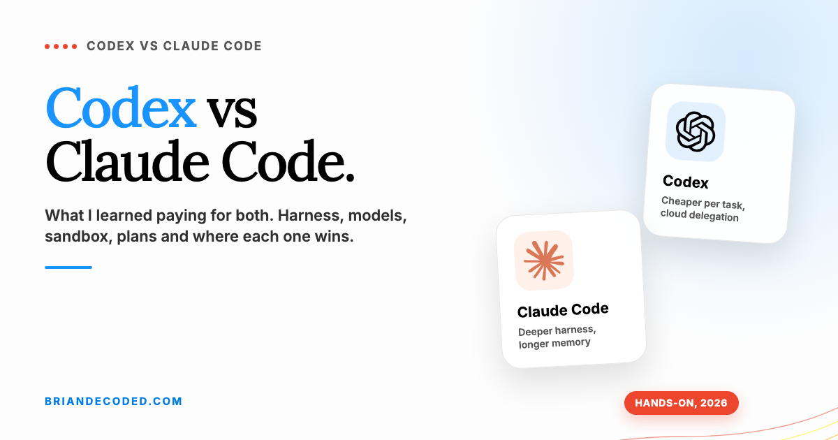 Codex vs Claude Code: What I Learned Paying for Both